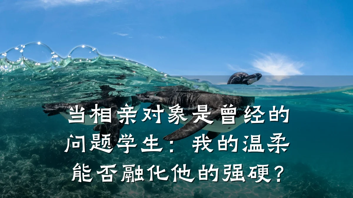 当相亲对象是曾经的问题学生:我的温柔能否融化他的强硬?