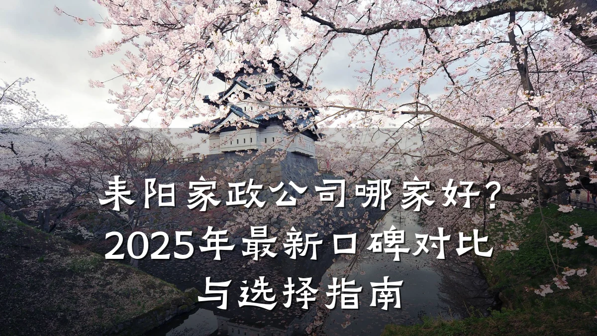 耒阳家政公司哪家好?2025年最新口碑对比与选择指南