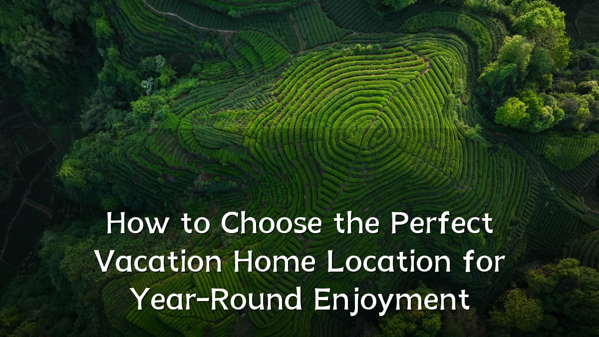 How to Choose the Perfect Vacation Home Location for Year-Round Enjoyment