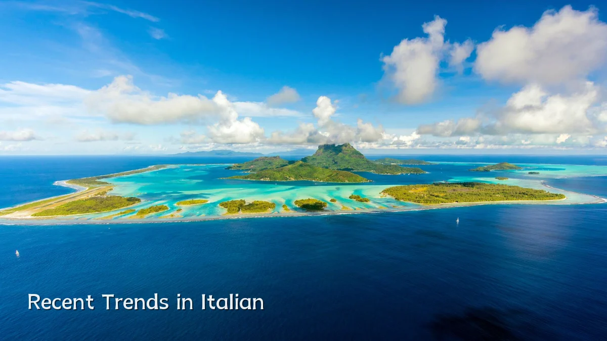 Recent Trends in Italian