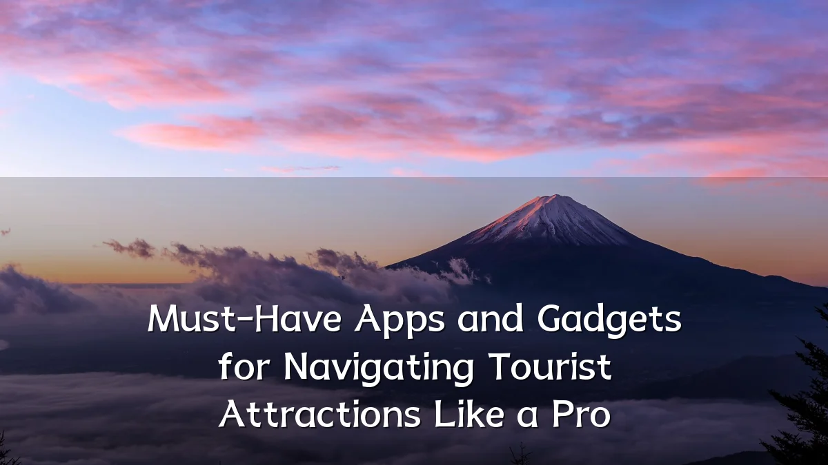 Must-Have Apps and Gadgets for Navigating Tourist Attractions Like a Pro