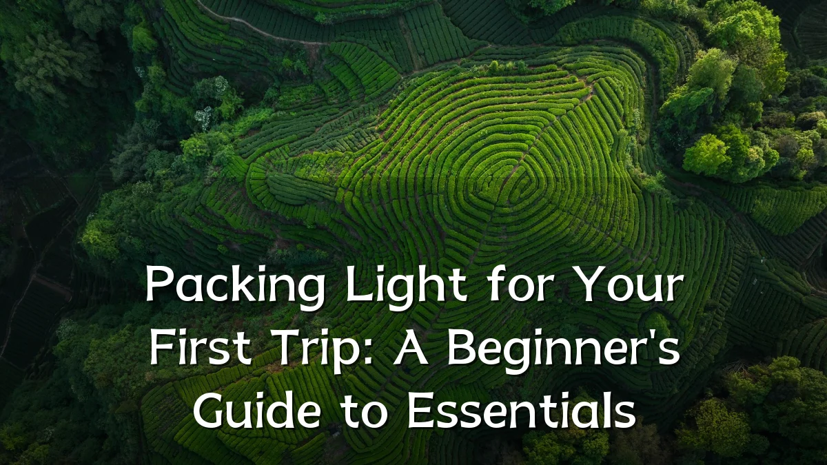 Packing Light for Your First Trip: A Beginner's Guide to Essentials