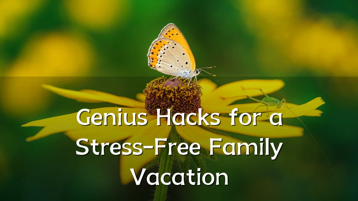 Genius Hacks for a Stress-Free Family Vacation