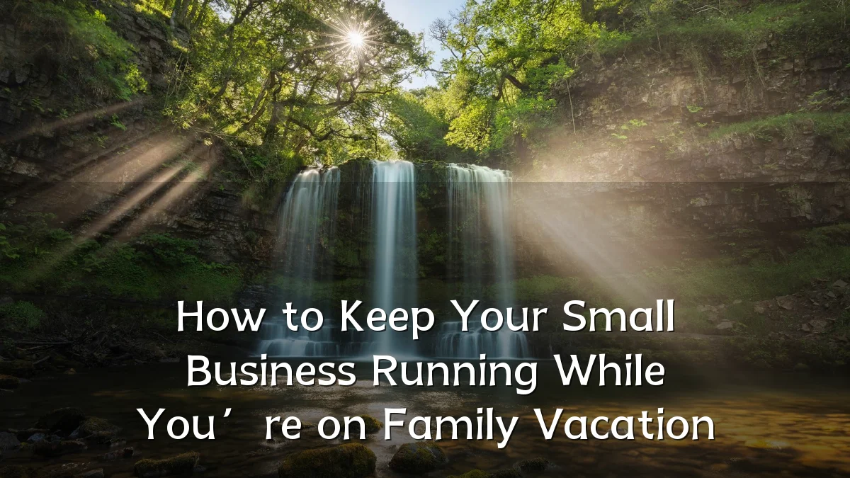 How to Keep Your Small Business Running While You’re on Family Vacation