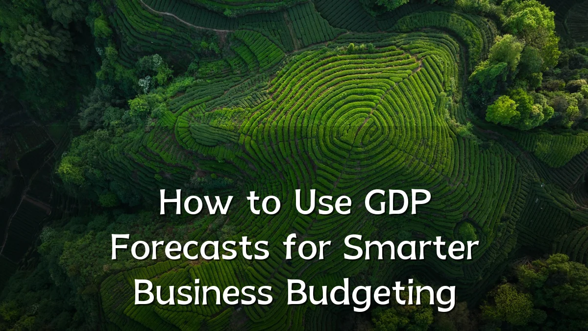 How to Use GDP Forecasts for Smarter Business Budgeting