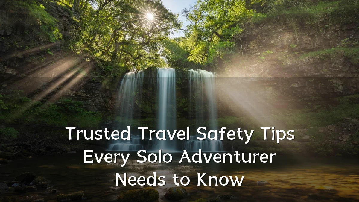 Trusted Travel Safety Tips Every Solo Adventurer Needs to Know