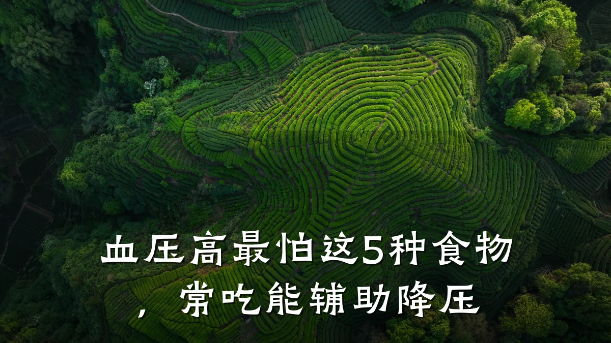 血压高最怕这5种食物,常吃能辅助降压